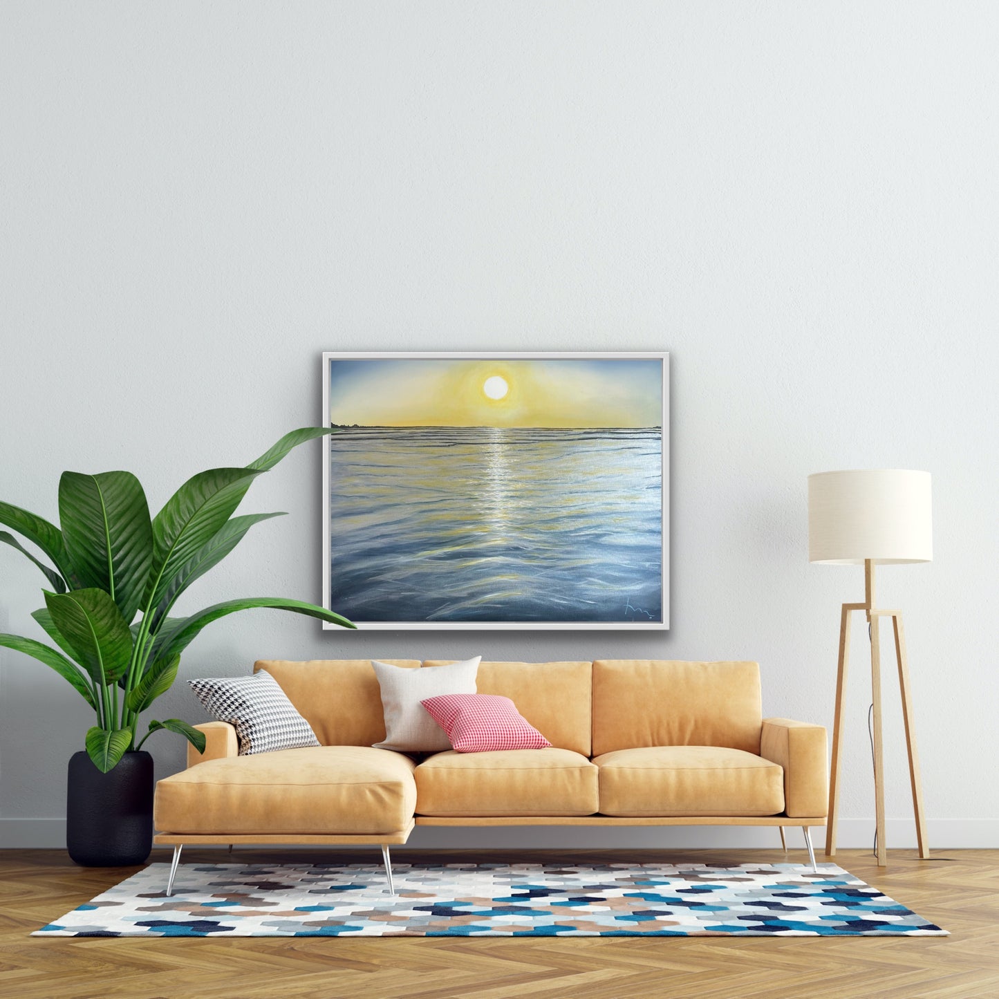 Sonnenaufgang über dem Meer