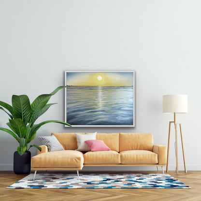 Sonnenaufgang über dem Meer