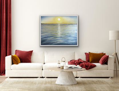 Sonnenaufgang über dem Meer