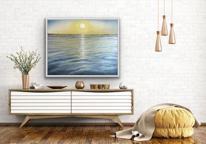 Sonnenaufgang über dem Meer