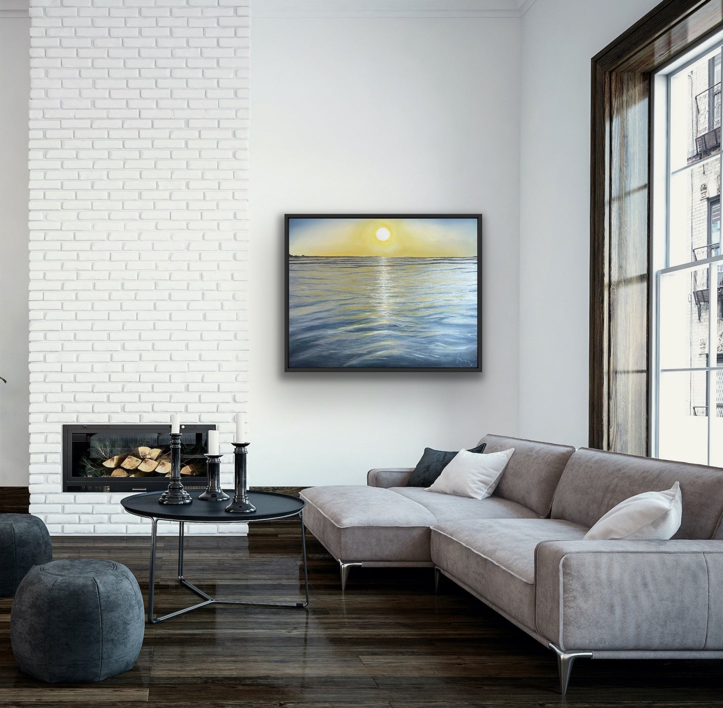 Sonnenaufgang über dem Meer