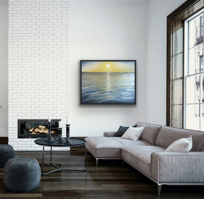 Sonnenaufgang über dem Meer