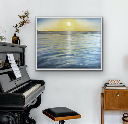 Sonnenaufgang über dem Meer